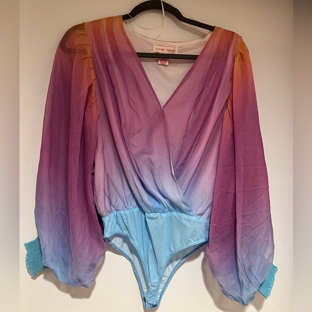 Flying tomato bodysuit